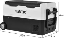 Merax Elektrisch Kühlbox Mit Kompressor 31.5L Schwarz, Mini Kühlschrank Tragbar Kühlleistung Bis -20° C, Gefrierbox 12/24 V Und 230 V Für Büro, Auto, Camping, Garten 31 Merax Elektrisch Kühlbox Mit Kompressor 31.5L Schwarz, Mini Kühlschrank Tragbar Kühlleistung Bis -20° C, Gefrierbox 12/24 V Und 230 V Für Büro, Auto, Camping, Garten -Küchenutensilien 0530ea14861cbaa3034d9baf1166414c