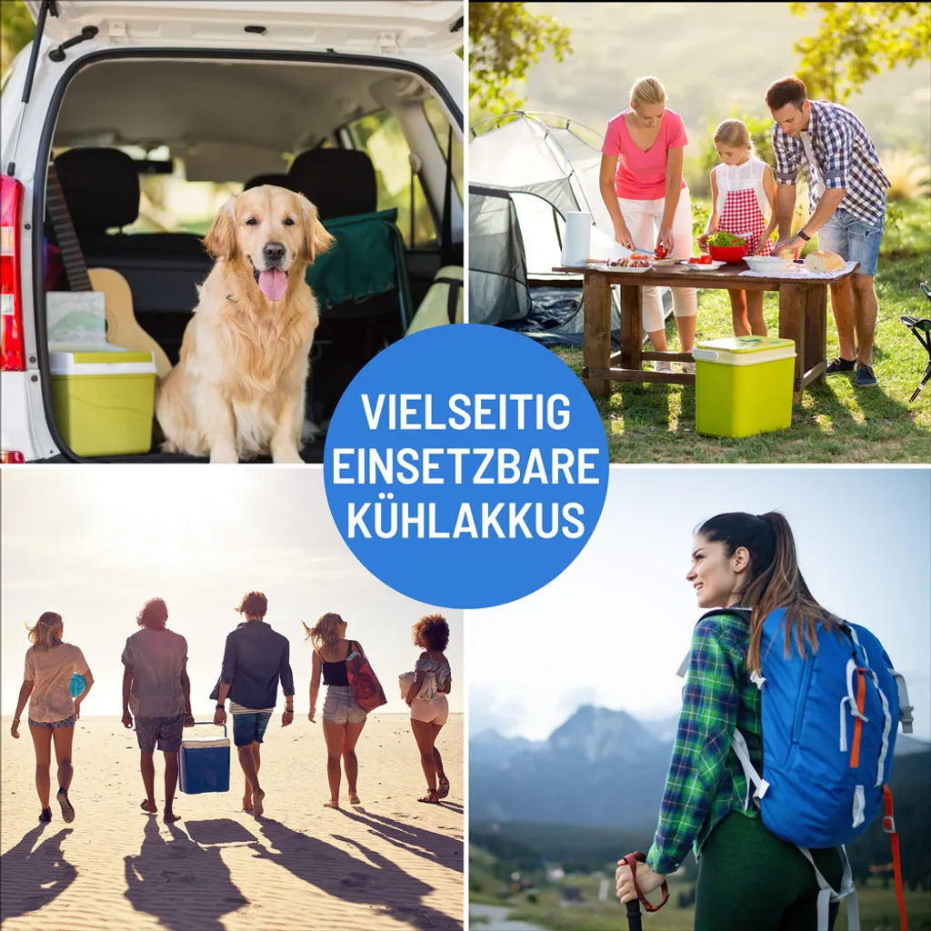 Deuba Kühlakku Set 12 Stunden Flach Je 200ml Für Kühltasche Kühlbox Outdoor Kühlelement Kühlpack Cool Pack Kühlakkus, Anzahl:6er Set 8 Deuba Kühlakku Set 12 Stunden Flach Je 200ml Für Kühltasche Kühlbox Outdoor Kühlelement Kühlpack Cool Pack Kühlakkus, Anzahl:6er Set – Bild 6