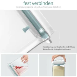 1.7L Luftdichte Milchpulver-Spender, Tragbarer Milchpulver-Kasten,Milchpulver Behälter Mit Löffel -Küchenutensilien 06032d88701aace2ec4b54a23d95d8bb