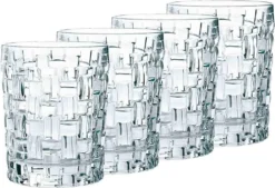 Nachtmann Whiskybecher Bossa Nova 330ml, Klar (4er Pack) -Küchenutensilien 08181dc2ca495ebe7add1f95cb9f5092