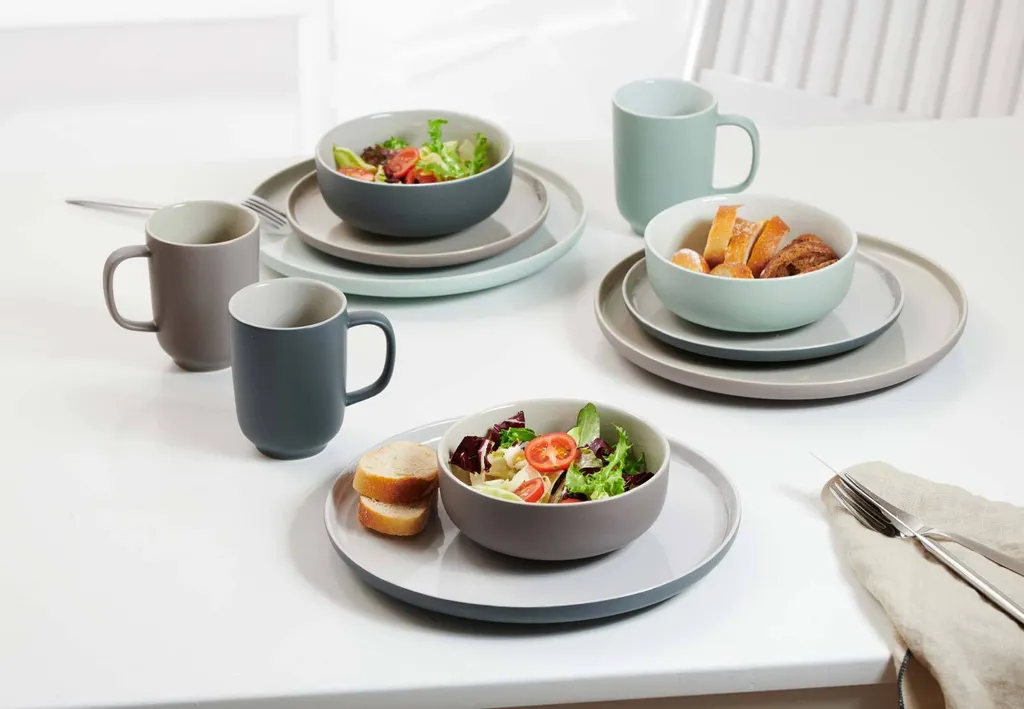 Ritzenhoff & Breker JASPER Kaffeeservice 12-tlg., Geschirrset, Service, Rund, Steinzeug, Grau, 407648 10 Ritzenhoff & Breker JASPER Kaffeeservice 12-tlg., Geschirrset, Service, Rund, Steinzeug, Grau, 407648 – Bild 8