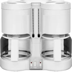 KRUPS Kaffeemaschine KM 8501 2 X 10 Tassen 2 X 1100 W Weiß