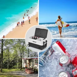 Merax Elektrisch Kühlbox Mit Kompressor 31.5L Schwarz, Mini Kühlschrank Tragbar Kühlleistung Bis -20° C, Gefrierbox 12/24 V Und 230 V Für Büro, Auto, Camping, Garten 32 Merax Elektrisch Kühlbox Mit Kompressor 31.5L Schwarz, Mini Kühlschrank Tragbar Kühlleistung Bis -20° C, Gefrierbox 12/24 V Und 230 V Für Büro, Auto, Camping, Garten -Küchenutensilien 140bbfaaeff5f1312dd6f326a1eb6507