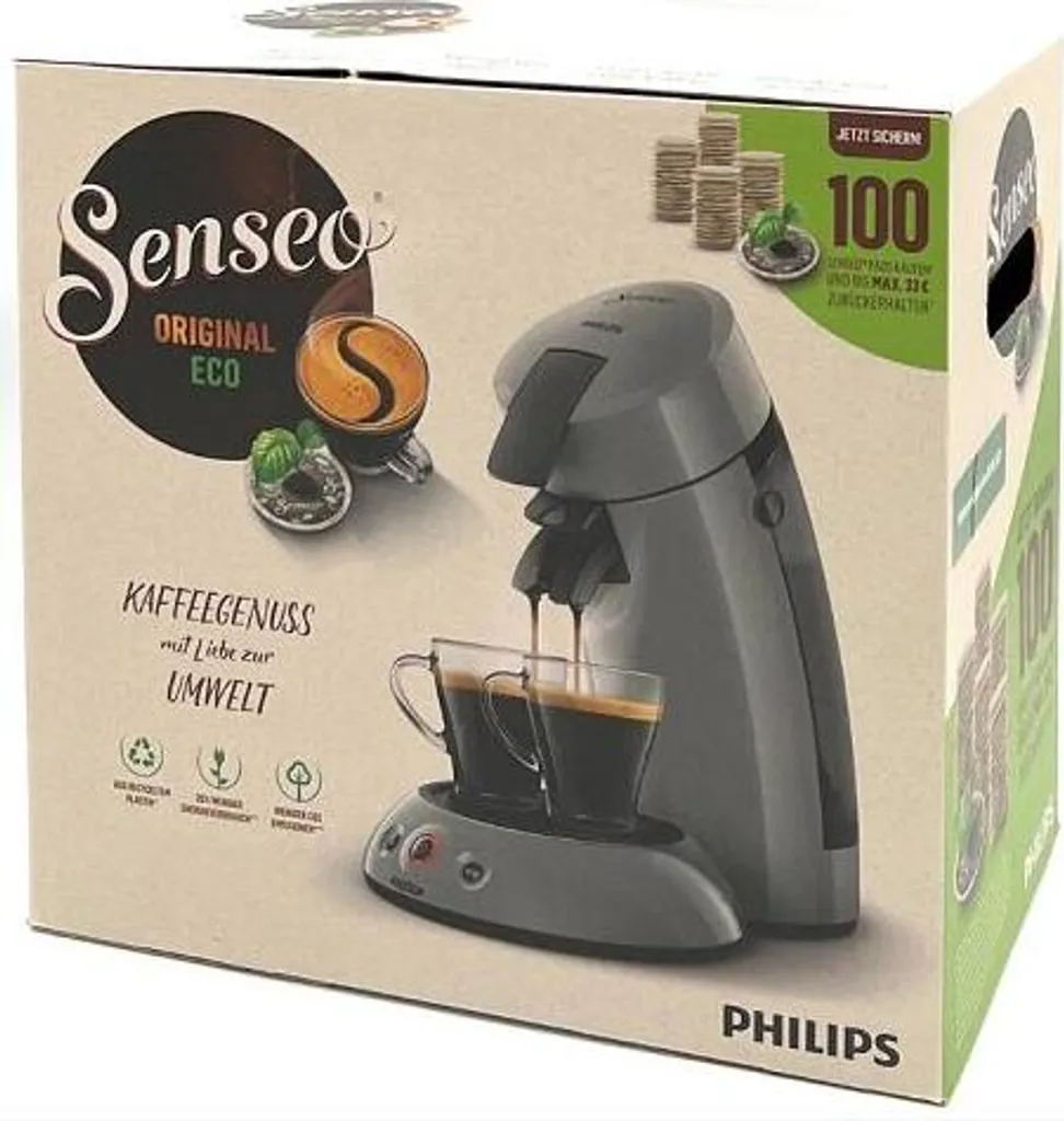 Philips Senseo Kaffeemaschine HD7806 Grau 3 Philips Senseo Kaffeemaschine HD7806 Grau