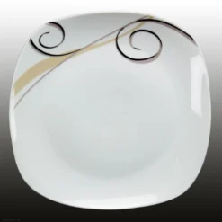 Van Well 18tlg. Kaffeeservice Porzellan Weiß 18 Tlg. -Küchenutensilien 29263383d179666383bb4c1fe3207e60