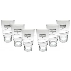 Vaihinger Niehoffs Glas Gläser-Set - 6x Gläser 0,3l Geeicht