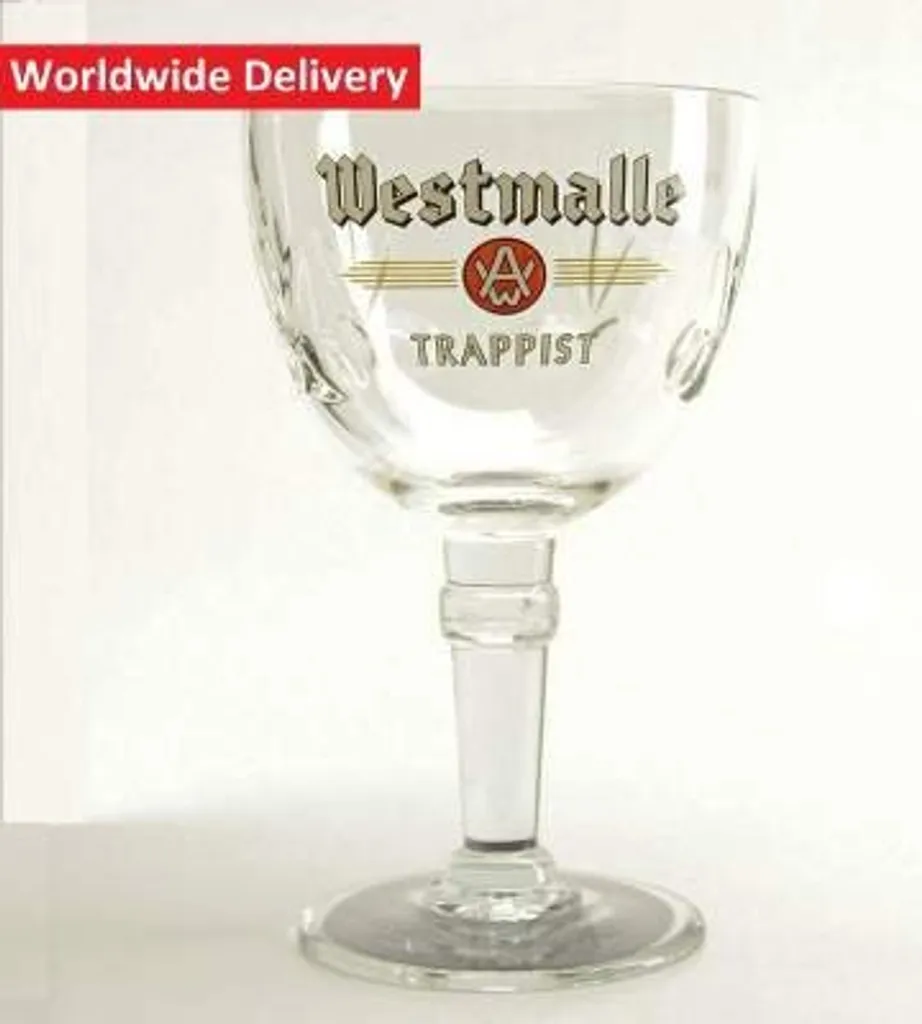 Westmalle Biergläser Trappist 330 Ml - 6 Stück 4 Westmalle Biergläser Trappist 330 Ml - 6 Stück – Bild 2