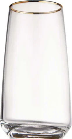 BUTLERS TOUCH OF GOLD 6x Longdrinkgläser Mit Goldrand 480ml -Küchenutensilien 3045756232861e2e369764aaaa78308c