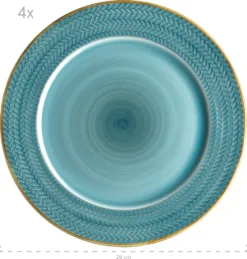 Mäser 931942 Kaffeeservice Prospero Für 6 Personen, Porzellan, Blau (1 Set, 12-teilig) -Küchenutensilien 4fd607dfe3b9525a622626a5a270ba9d