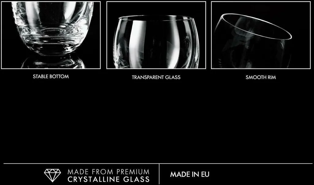 KROSNO Elite Whiskygläser, 6er-Set, 300 Ml 13 KROSNO Elite Whiskygläser, 6er-Set, 300 Ml – Bild 11