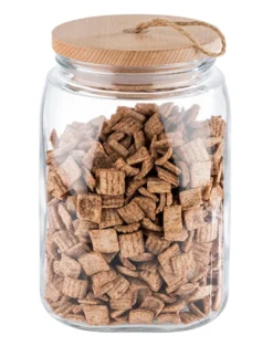 APS Vorratsglas -WOODY- /// 14 X 14 Cm, H: 21,5 Cm /// Glas, Kiefernholz, Silikon /// 2,5 Liter /// 82257 11 APS Vorratsglas -WOODY- /// 14 X 14 Cm, H: 21,5 Cm /// Glas, Kiefernholz, Silikon /// 2,5 Liter /// 82257 -Küchenutensilien 5bb05d9bde184cfd3c2e19cd87347594