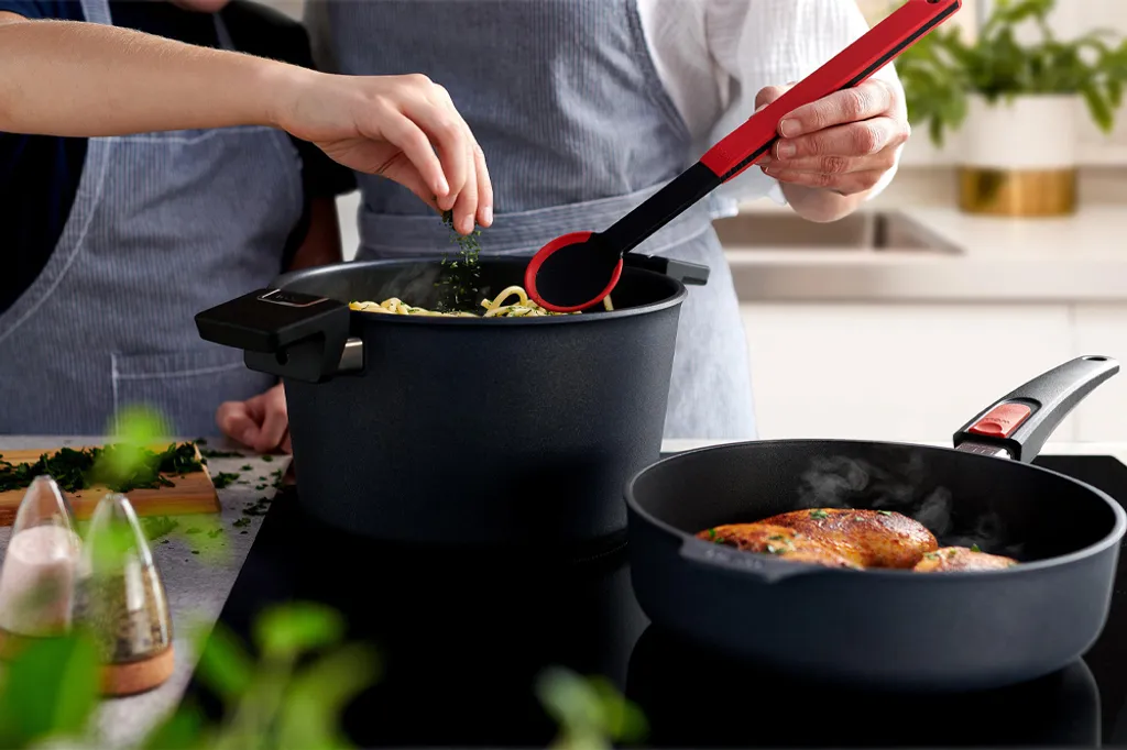 Woll Concept Plus Topf-Set 5-tlg. 4x Töpfe, 1x Sieb Induktion 13 Woll Concept Plus Topf-Set 5-tlg. 4x Töpfe, 1x Sieb Induktion – Bild 11