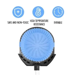 3x Air Fryer Silikontopf Wiederverwendbarer Ofen Multif Cooking Baking Tray Liner Für Ofen, Mikrowelle, Kuchenbackform, Dampfgarer 12 3x Air Fryer Silikontopf Wiederverwendbarer Ofen Multif Cooking Baking Tray Liner Für Ofen, Mikrowelle, Kuchenbackform, Dampfgarer -Küchenutensilien 66bd58730ad203ee212e619fab5a1a61