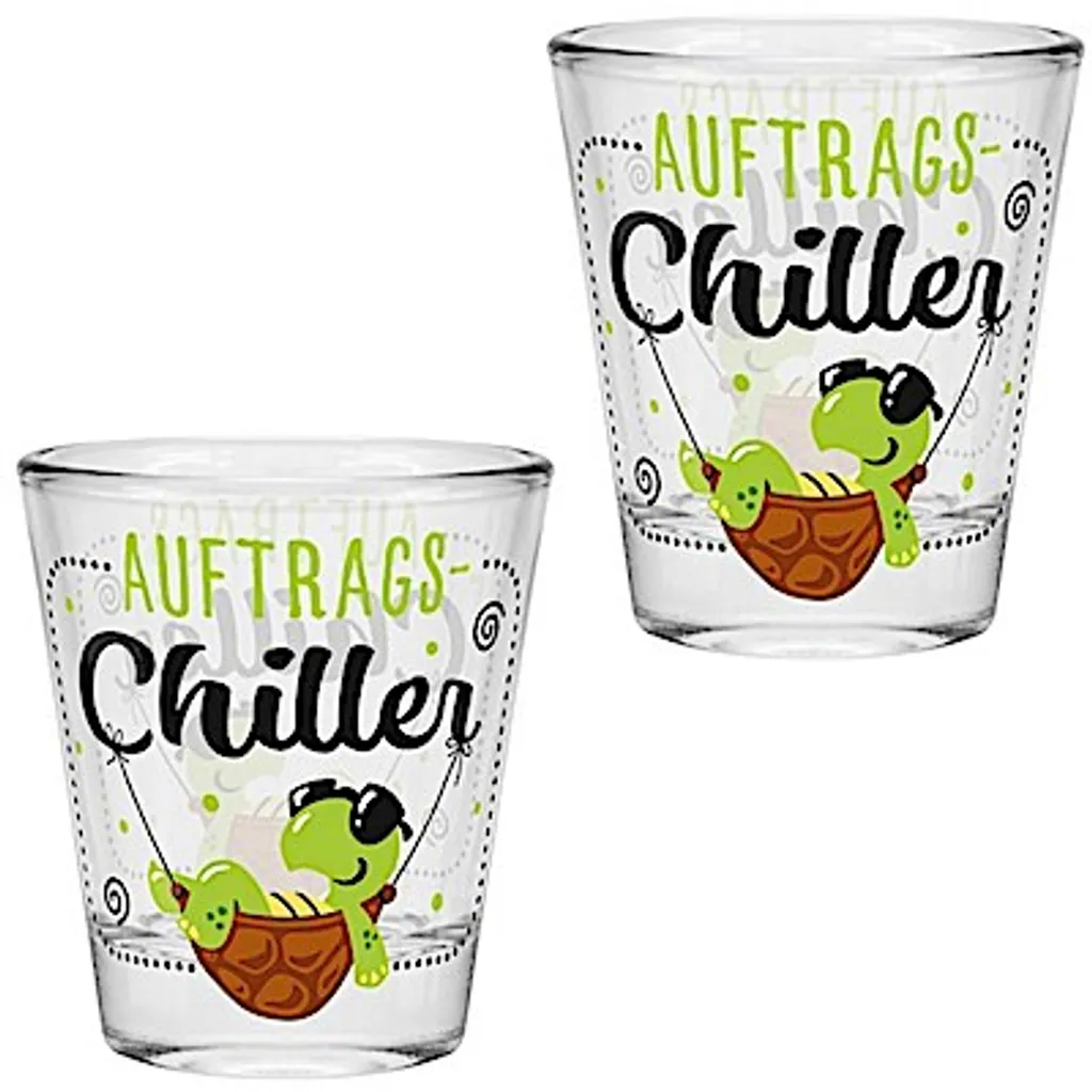 Schnapsglas Motiv »AuftragsChiller« - Sheepworld 3 Schnapsglas Motiv »AuftragsChiller« - Sheepworld