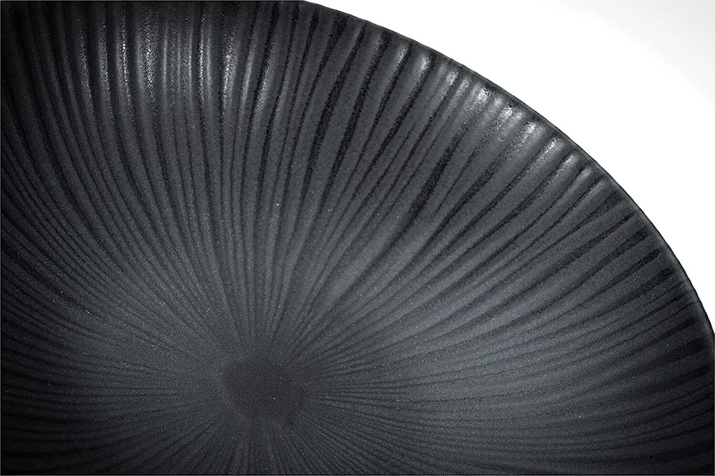 CreaTable 23211 Tafelservice Elements Collection Vesuvio Black Für 4 Personen, Steinzeug, Schwarz/grau (1 Set, 12-teilig) 13 CreaTable 23211 Tafelservice Elements Collection Vesuvio Black Für 4 Personen, Steinzeug, Schwarz/grau (1 Set, 12-teilig) – Bild 11