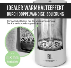Bjørn Liebdhal French Press Edelstahl Kaffeemaschine Auch Für Camping : 0.6 Liter 19 Bjørn Liebdhal French Press Edelstahl Kaffeemaschine Auch Für Camping : 0.6 Liter -Küchenutensilien 778d03e1698cf02462e28806679b215a