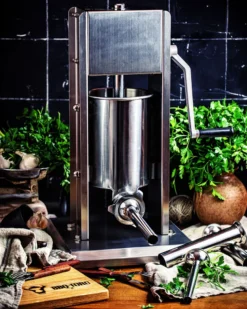 Zelsius Profi Wurstfüllmaschine | 7 Liter | Schwarz | Edelstahl -Küchenutensilien 7abea16d36c975389de809e1bc685c07