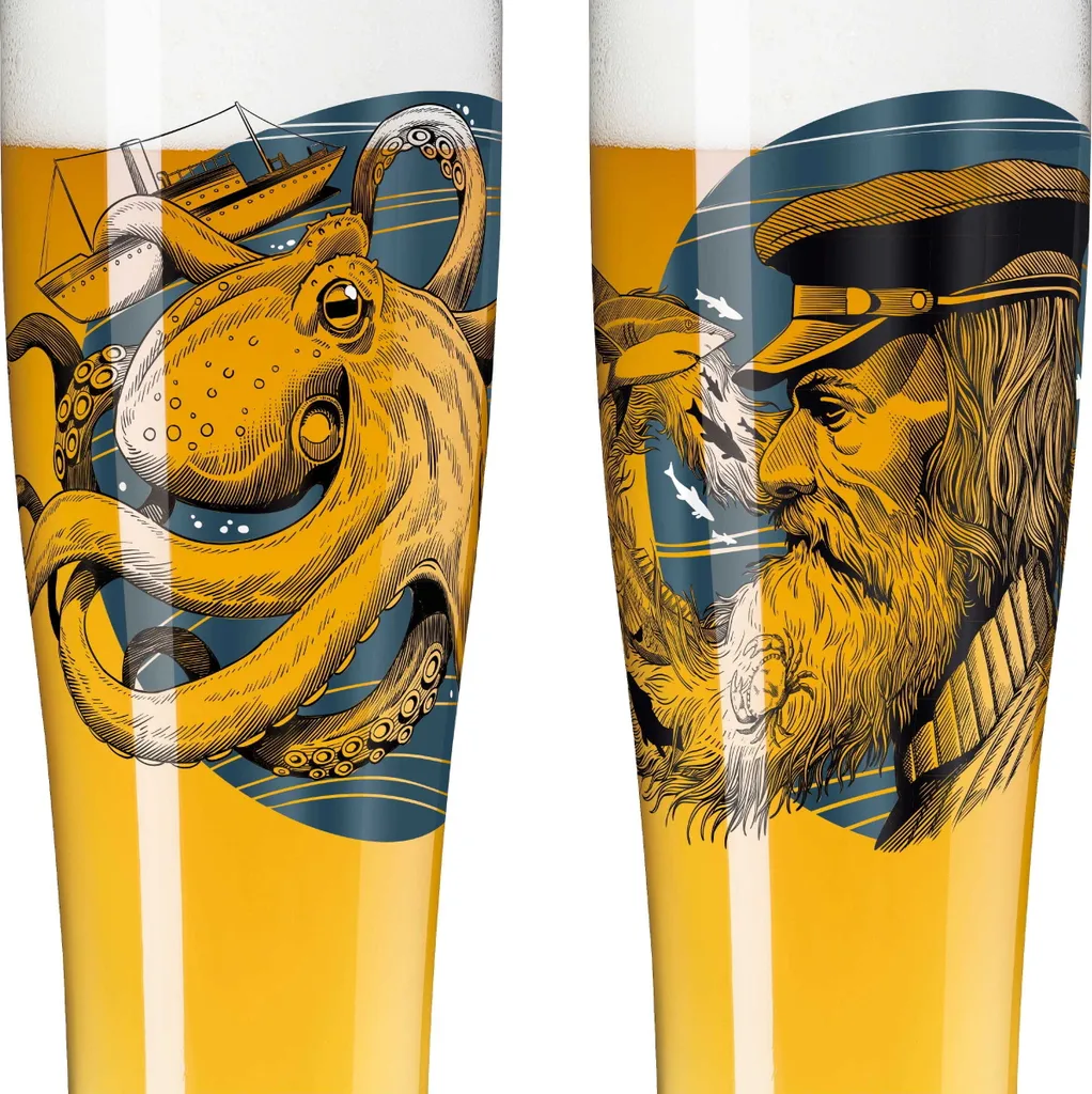 Brauchzeit Weizenbierglas-Set #9, #10 Von Philip Harris 5 Brauchzeit Weizenbierglas-Set #9, #10 Von Philip Harris – Bild 3