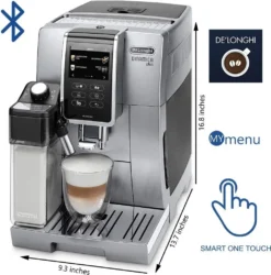 De'Longhi DeLonghi ECAM 370.95 S Dinamica Plus Kaffeevollautomat Silber -Küchenutensilien 8c89a2091c0db284339d5c7d0b803e4b