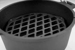 BBQ-Toro Gusseisen Stapelrost Ø 22 Cm | Einsatz Für 4.5 QT Dutch Oven -Küchenutensilien 8eebe595380e9560a7b49dc75be957e2