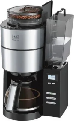 MELITTA 1021-02 Aroma Fresh Kaffeeautomat Mit Timer Und Mahlwerk Schwarz, Farbe:Schwarz -Küchenutensilien 9077e6828bd6a708c755ca224f4cd481