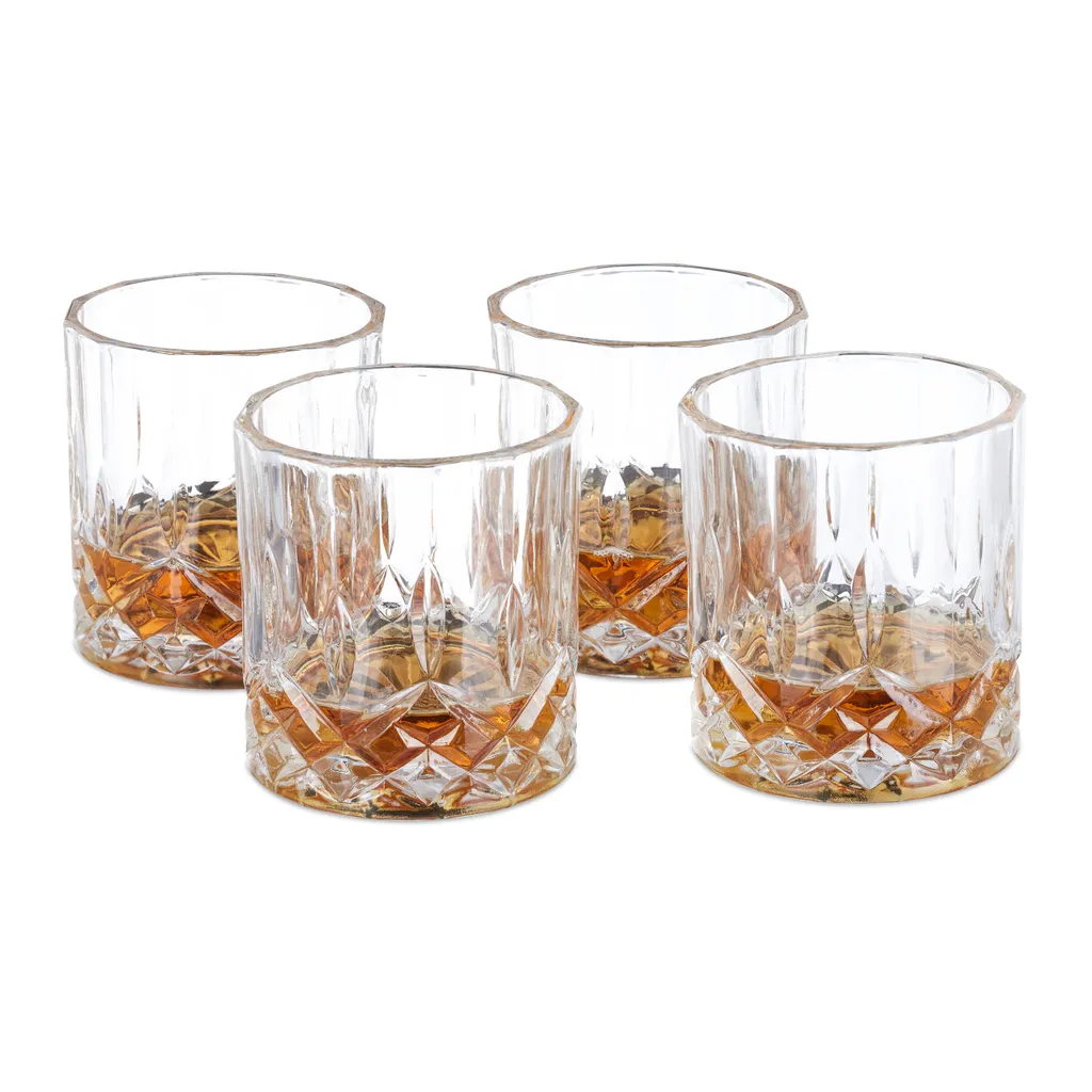 Relaxdays Whisky Gläser 4er Set 3 Relaxdays Whisky Gläser 4er Set