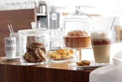 Leonardo Latte Macchiatto Becher 'Solo LM' Mit Löffel, 400ml, Ø 8,5 X 14,7cm (4er Set) -Küchenutensilien 98f671ec6a44036cff916e04b96011b9