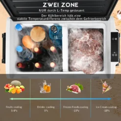 Merax Elektrisch Kühlbox Mit Kompressor 31.5L Schwarz, Mini Kühlschrank Tragbar Kühlleistung Bis -20° C, Gefrierbox 12/24 V Und 230 V Für Büro, Auto, Camping, Garten 22 Merax Elektrisch Kühlbox Mit Kompressor 31.5L Schwarz, Mini Kühlschrank Tragbar Kühlleistung Bis -20° C, Gefrierbox 12/24 V Und 230 V Für Büro, Auto, Camping, Garten -Küchenutensilien a73b9897cc77a1311e858187e0be0f62