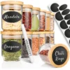 PORADA 12 Stapelbare Gewürzgläser Set 150ml Glasbehälter Mit Deckel Aufbewahrung Küche Gewürzdosen Vorratsdosen Glas Mit Deckel Aufbewahrungsgläser Küchenorganisation Aufbewahrung… 1 PORADA 12 Stapelbare Gewürzgläser Set 150ml Glasbehälter Mit Deckel Aufbewahrung Küche Gewürzdosen Vorratsdosen Glas Mit Deckel Aufbewahrungsgläser Küchenorganisation Aufbewahrung… -Küchenutensilien ab05dfe2dc86379ee60b8d8f83b591ab