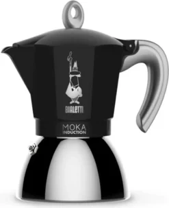Bialetti MOKA 4TZ Induction Nera -Küchenutensilien b02cbf345a6455cedc795fa5799e5538