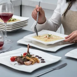 MALACASA, Serie Amparo, Porzellan Tafelservice 24 Tlg. Kombiservice 12 Speiseteller Und 12 Suppenteller Für 12 Personen 12 MALACASA, Serie Amparo, Porzellan Tafelservice 24 Tlg. Kombiservice 12 Speiseteller Und 12 Suppenteller Für 12 Personen -Küchenutensilien c91723c1ee18d03a65f254a588bf4138