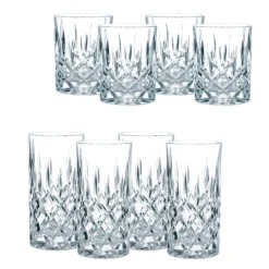 Nachtmann Nobelesse Gläser 4 Longdrinkgläser 4 Whiskygläser -Küchenutensilien d4610e5200e17c48222f7f7e6a140671
