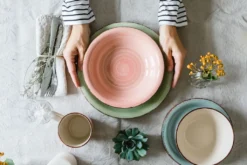 Mäser 931492 Lumaca Frühstück-Service Für 6 Personen Im Vintage Look, Handbemalte Keramik, Steingut, Rauchblau, 18-teilig (1 Set) 15 Mäser 931492 Lumaca Frühstück-Service Für 6 Personen Im Vintage Look, Handbemalte Keramik, Steingut, Rauchblau, 18-teilig (1 Set) -Küchenutensilien e0ff16aba32d1e18a7b5b1c1853f2eb9