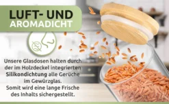 PORADA 12 Stapelbare Gewürzgläser Set 150ml Glasbehälter Mit Deckel Aufbewahrung Küche Gewürzdosen Vorratsdosen Glas Mit Deckel Aufbewahrungsgläser Küchenorganisation Aufbewahrung… 19 PORADA 12 Stapelbare Gewürzgläser Set 150ml Glasbehälter Mit Deckel Aufbewahrung Küche Gewürzdosen Vorratsdosen Glas Mit Deckel Aufbewahrungsgläser Küchenorganisation Aufbewahrung… -Küchenutensilien ea64078ccbb53ea4c8c7a9c0db23c29f