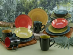 CreaTable 20210 Kombiservice Samoa Für 4 Personen, Steinzeug, Mehrfarbig (1 Set, 16-teilig) 8 CreaTable 20210 Kombiservice Samoa Für 4 Personen, Steinzeug, Mehrfarbig (1 Set, 16-teilig) -Küchenutensilien ec0b734e95d9cda7dfa0aeeebfb21e8e