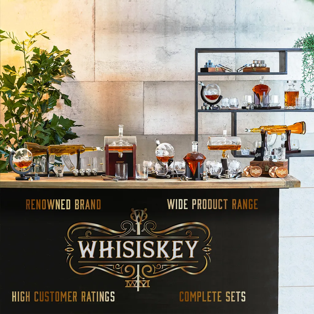 Whisiskey - Whiskygläser Set – 2 Tumbler Gläser (2x 320 Ml) – Whisky Geschenkset - Whisky Zubehör Set - Geschenke Für Männer 9 Whisiskey - Whiskygläser Set – 2 Tumbler Gläser (2x 320 Ml) – Whisky Geschenkset - Whisky Zubehör Set - Geschenke Für Männer – Bild 7