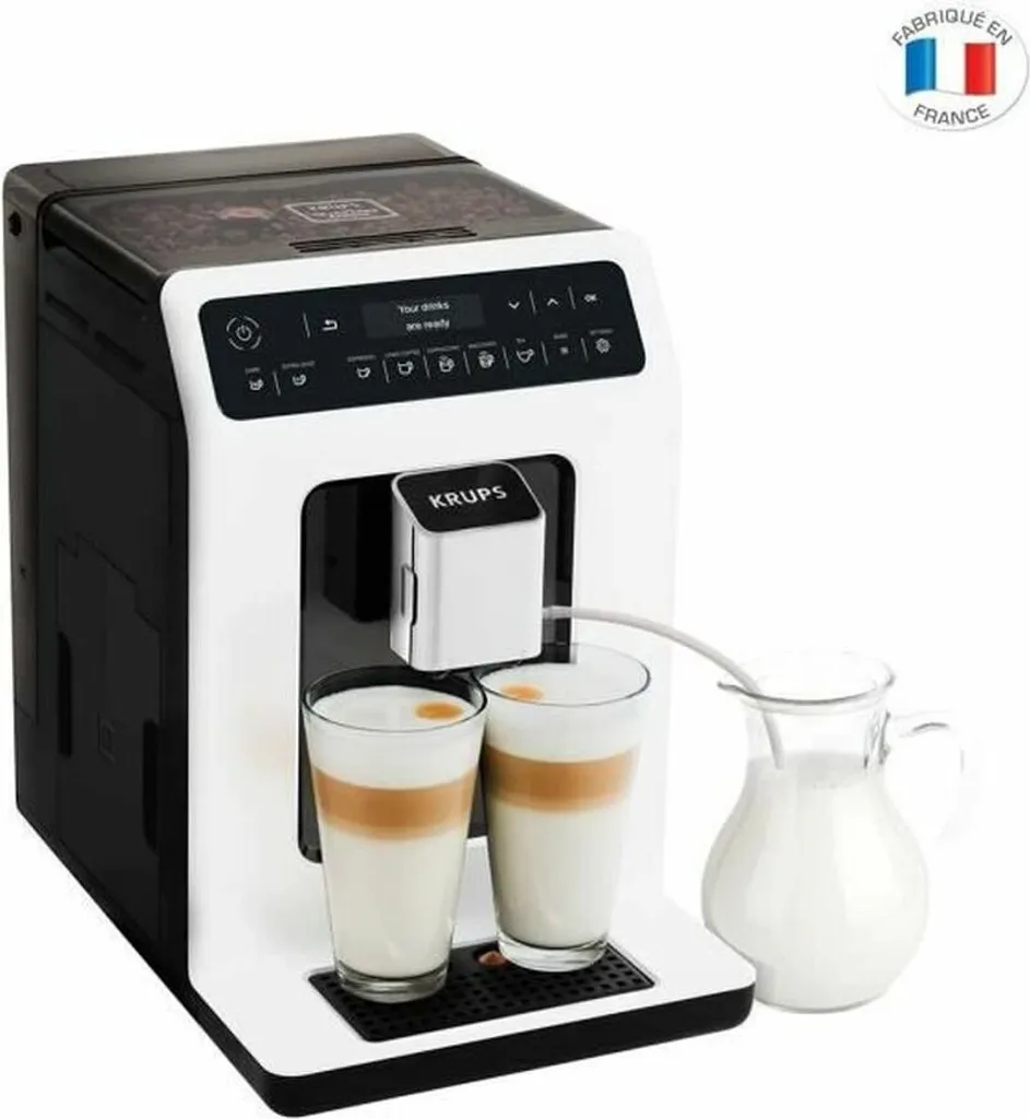 Krups Evidence EA8901 Freistehende Vollautomatische Espressomaschine 2,3L 2Tassen White - Kaffeemaschine (Freistehend, Espressomaschine, 2,3 L, Integriertes Mahlwerk, 1450 W, Weiß) 7 Krups Evidence EA8901 Freistehende Vollautomatische Espressomaschine 2,3L 2Tassen White - Kaffeemaschine (Freistehend, Espressomaschine, 2,3 L, Integriertes Mahlwerk, 1450 W, Weiß) – Bild 5